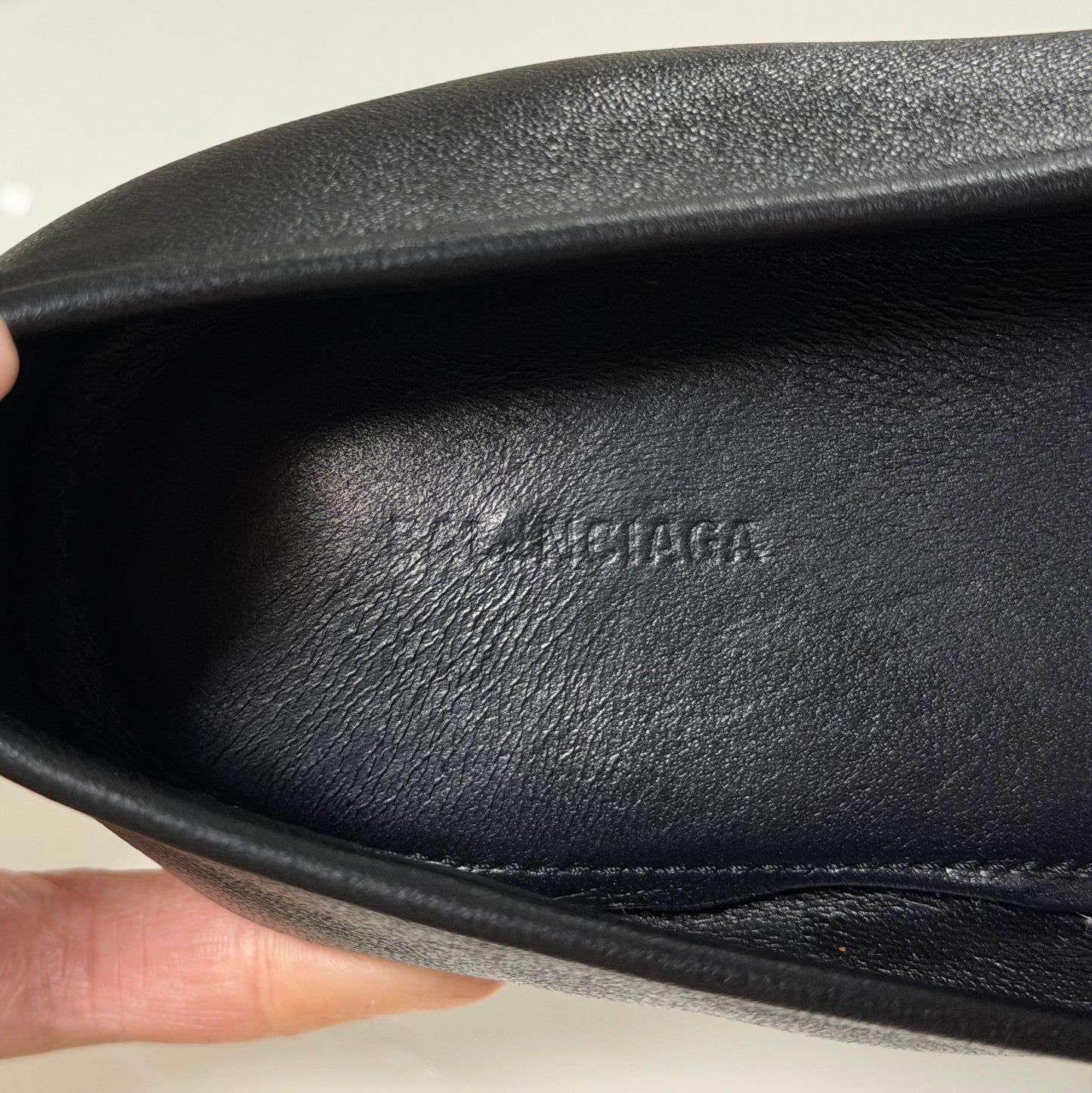 BALENCIAGA Spring Summer 2022 Anatomic Leather Ballet Shoes