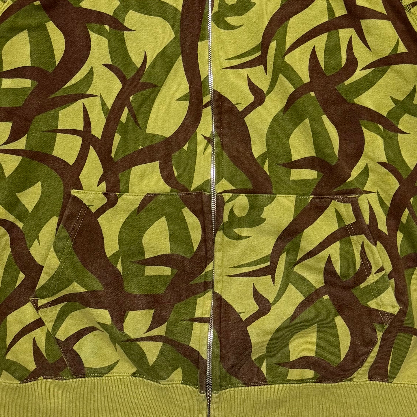 A BATHING APE Vintage Tribal Camo Full-Zip Hoodie