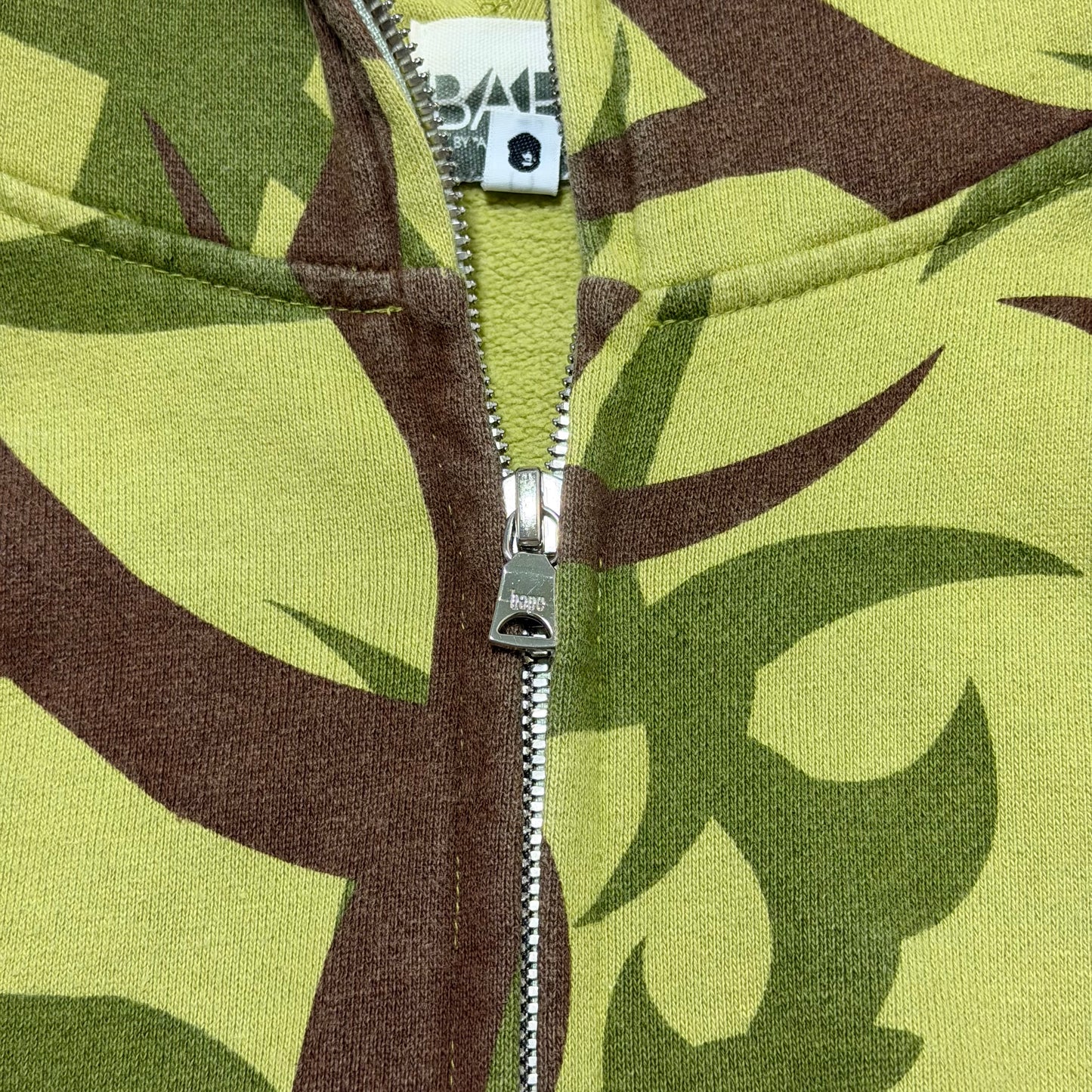 A BATHING APE Vintage Tribal Camo Full-Zip Hoodie