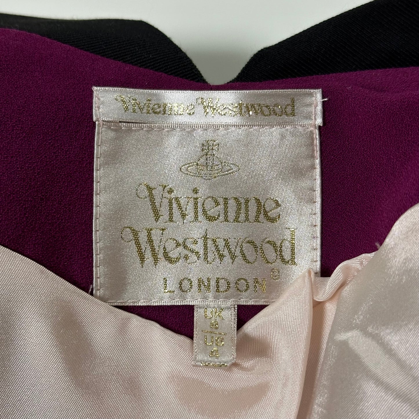 VIVIENNE WESTWOOD Fall Winter 1998 Cropped Jacket with Orb Buttons