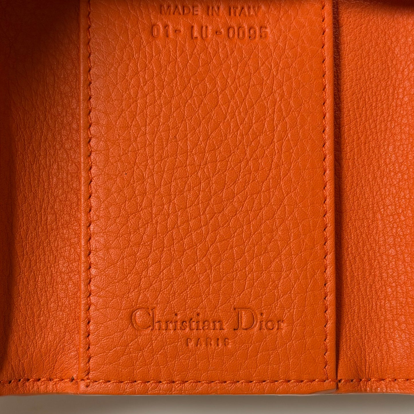 CHRISTIAN DIOR Spring Summer 2005 Trotter Canvas & Leather Key Case