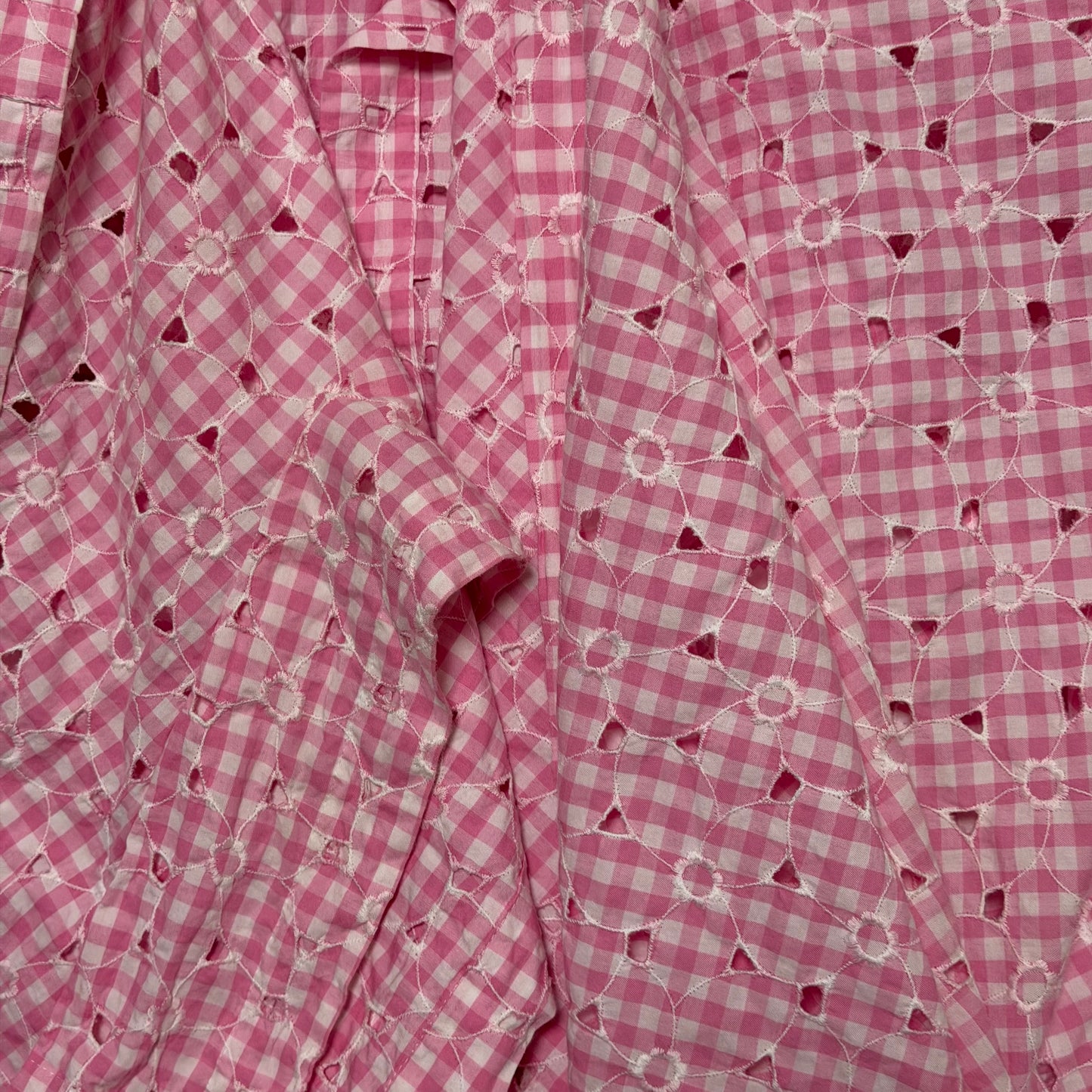 JUNYA WATANABE Spring Summer 2009 Gingham Check Asymmetric Wrap Midi Skirt