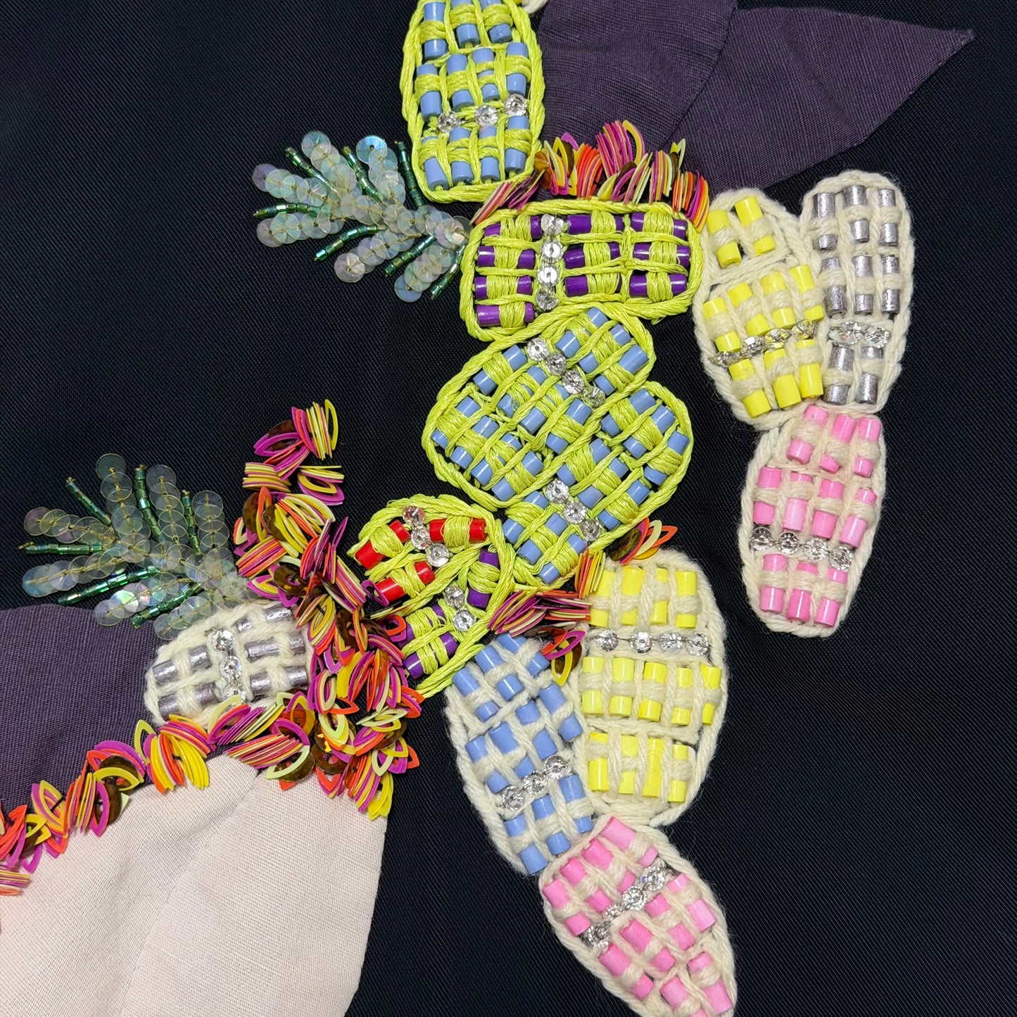 CHLOÉ Resort 2008 Floral Embroidered Appliqué Camisole Midi Dress