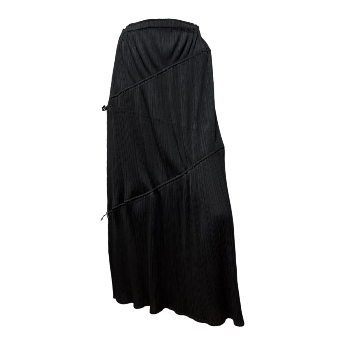 PLEATS PLEASE ISSEY MIYAKE 2003 Adjustable Drawstring Maxi Skirt