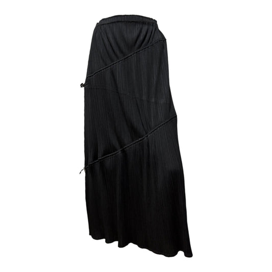 PLEATS PLEASE ISSEY MIYAKE 2003 Adjustable Drawstring Maxi Skirt
