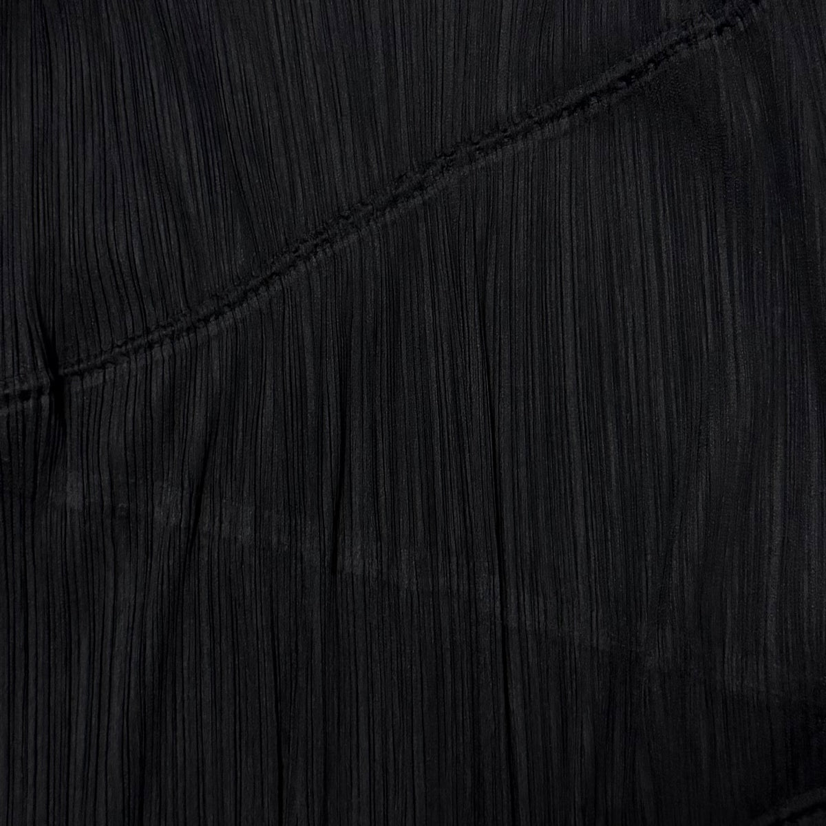 PLEATS PLEASE ISSEY MIYAKE 2003 Adjustable Drawstring Maxi Skirt