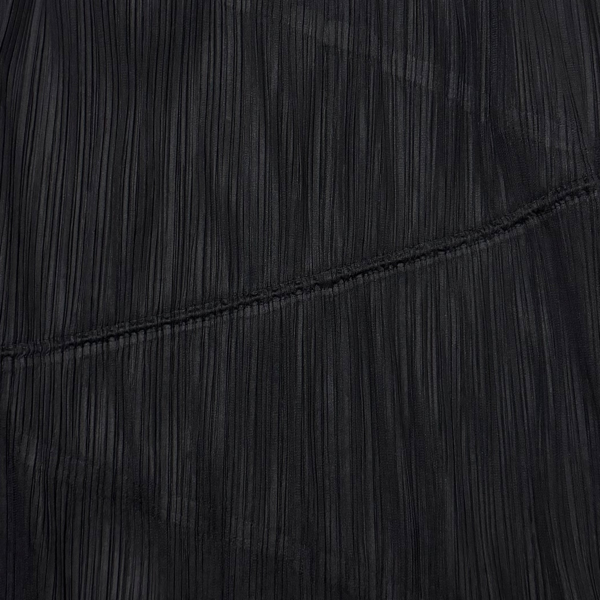 PLEATS PLEASE ISSEY MIYAKE 2003 Adjustable Drawstring Maxi Skirt