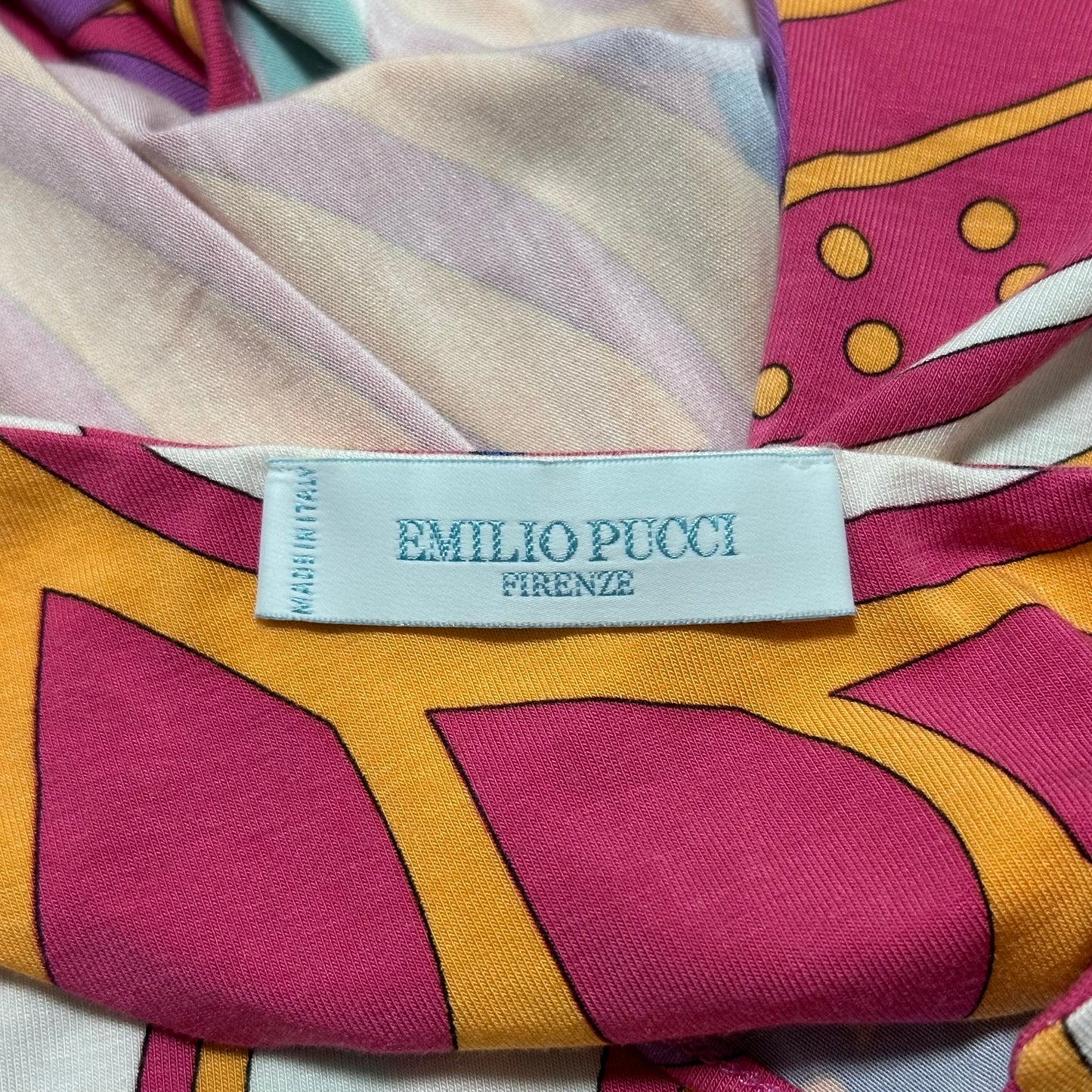 EMILIO PUCCI Spring Summer 2007 Cross Back Tank Top