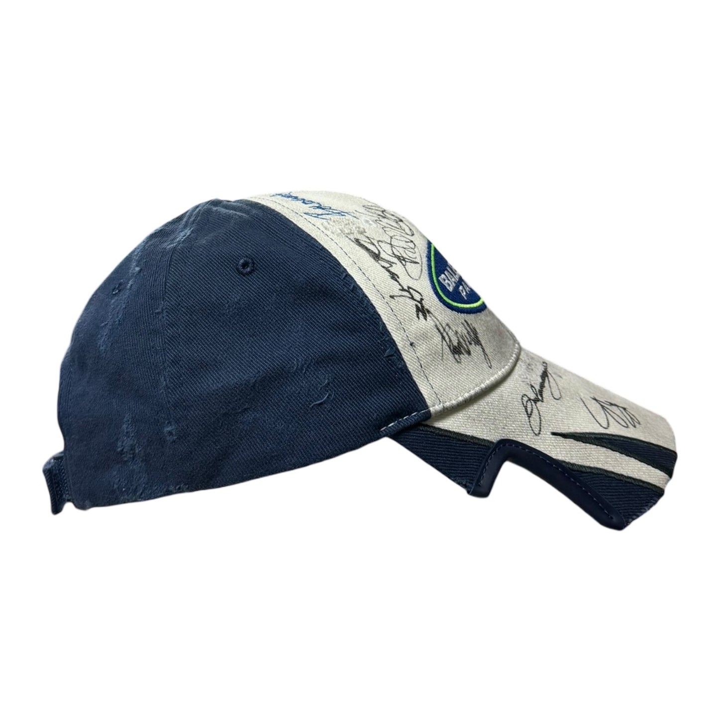 BALENCIAGA Spring Summer 2025 Dirty Effect Banana Cap