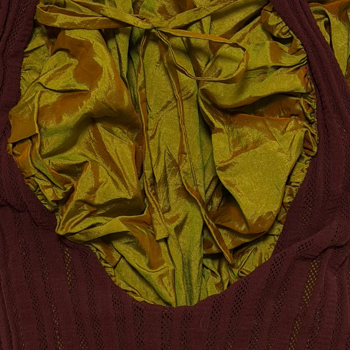 JEAN PAUL GAULTIER Spring Summer 2001 Taffeta Panel Dress