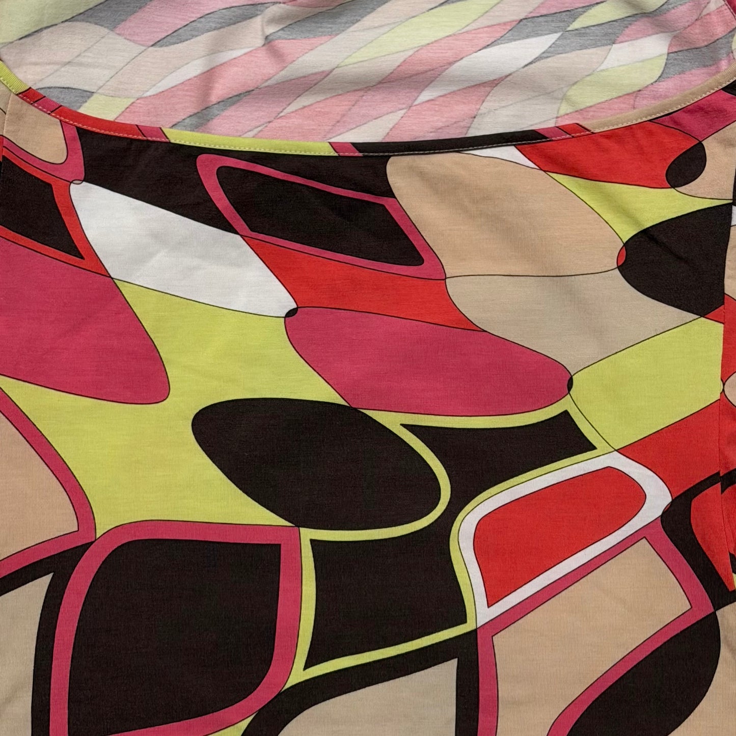 EMILIO PUCCI Spring Summer 2006 Signature Print Halter Neck Top