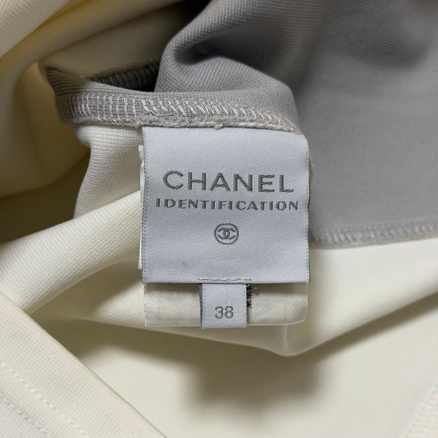 CHANEL Sport Spring Summer 2001 CC Logo Patch Technical Tank Top
