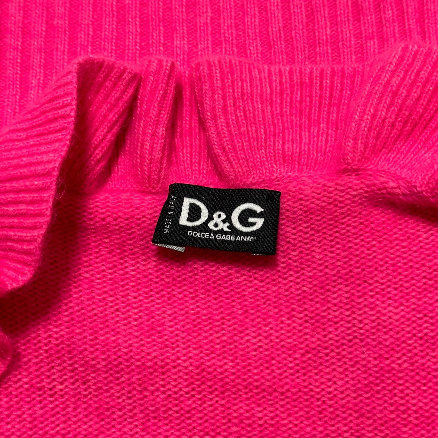 D&G Spring Summer 2001 Frill Knit Tank Top