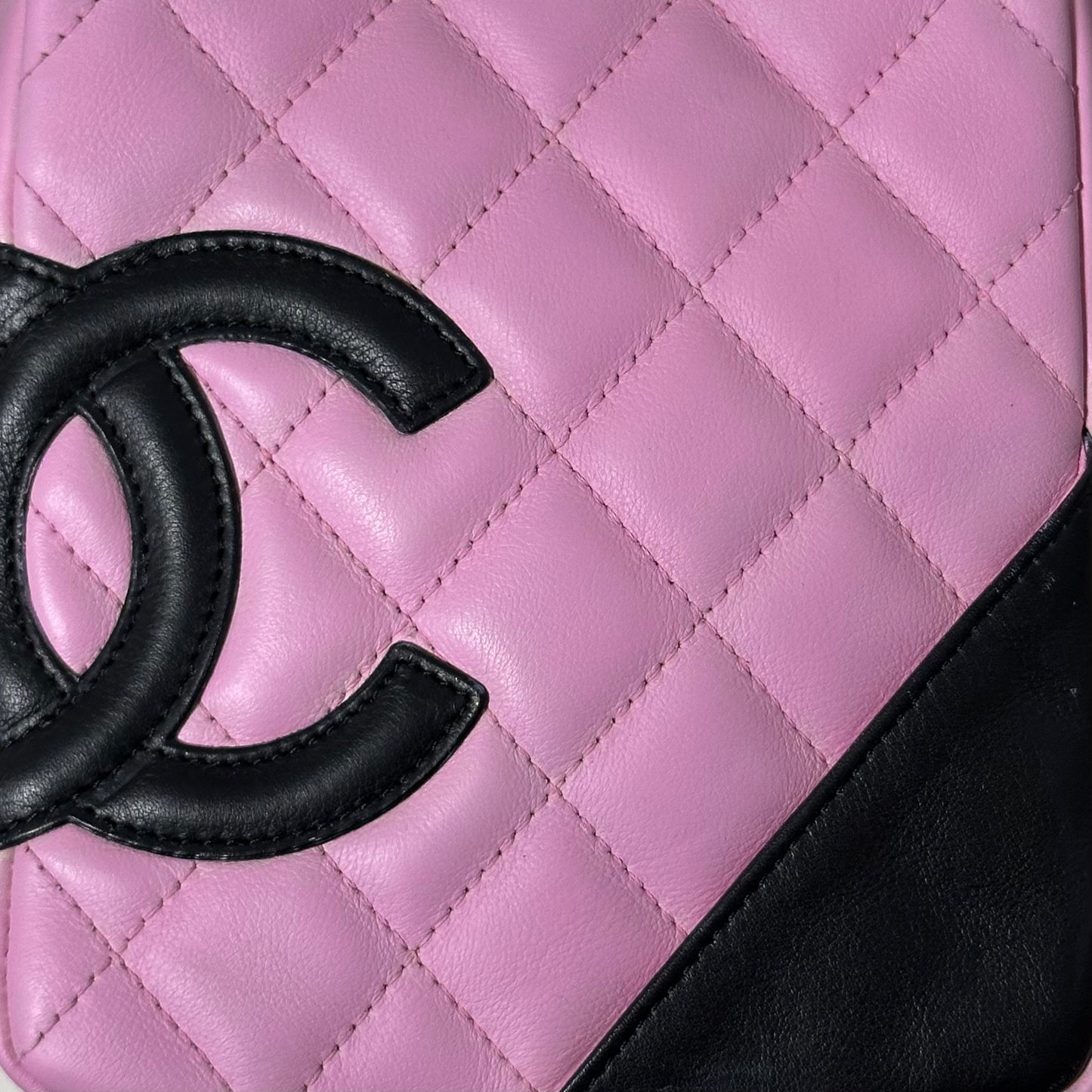 CHANEL 2003 Cambon Line Quilted Pochette Shoulder Bag