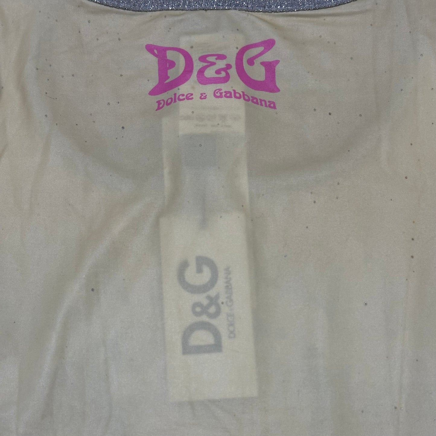 D&G Fall Winter 2003 Marie Antoinette Print T-Shirt