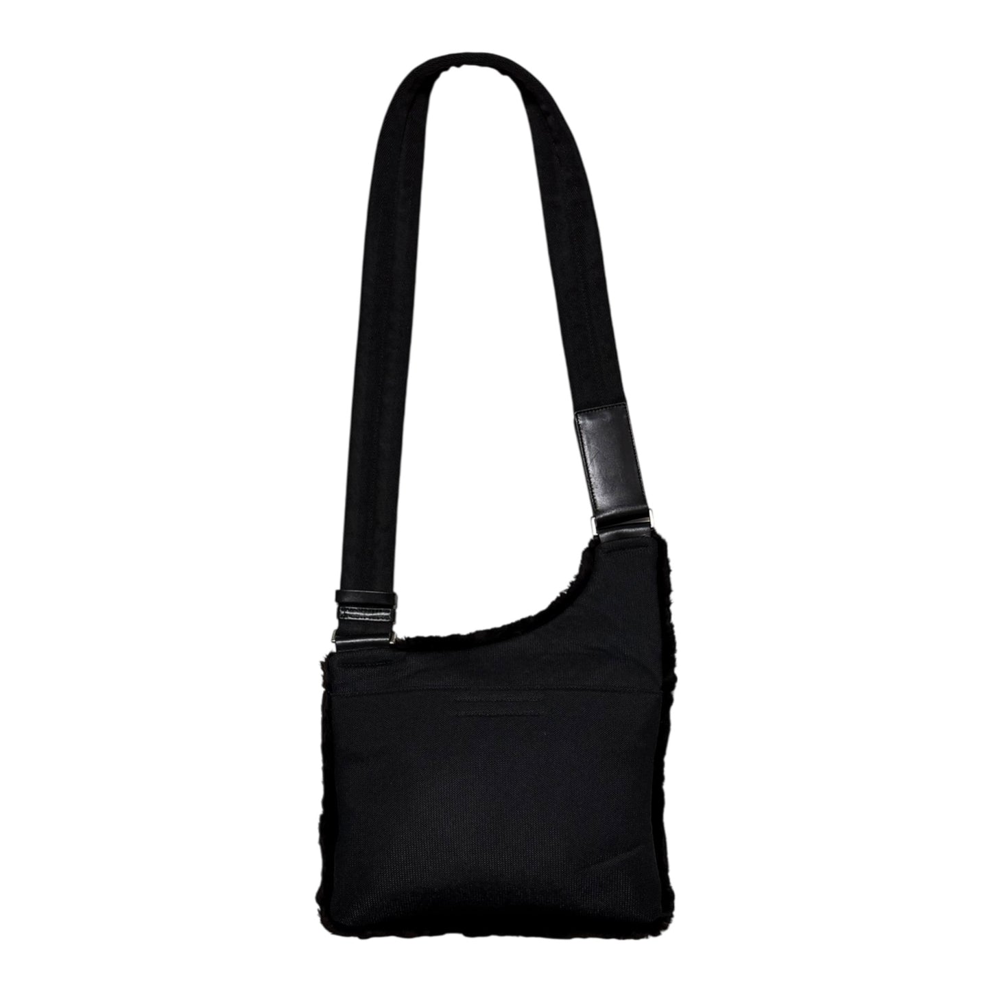 PRADA Fall Winter 1999 Fur & Mesh Shoulder Bag