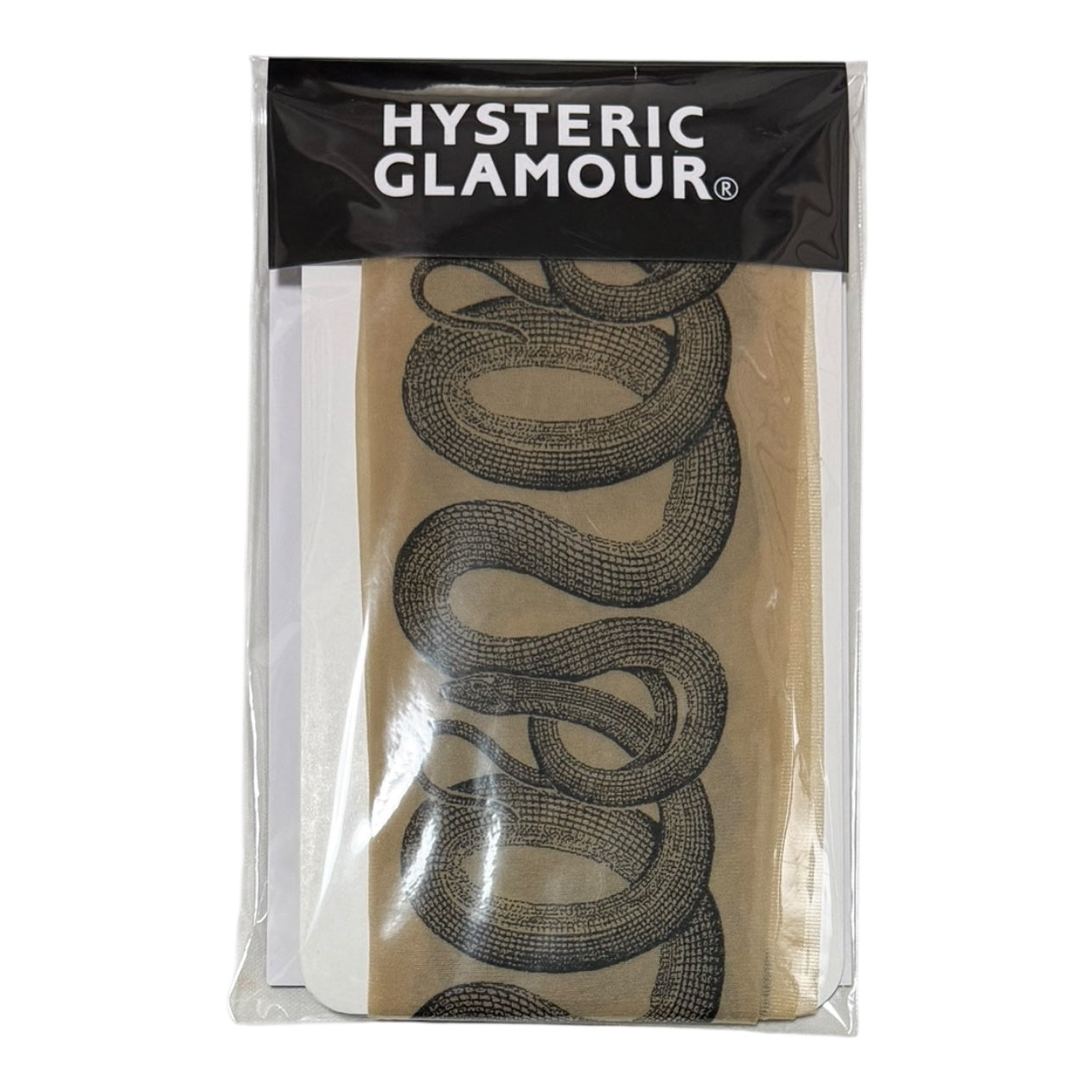 HYSTERIC GLAMOUR Snake Loop Printed Tights