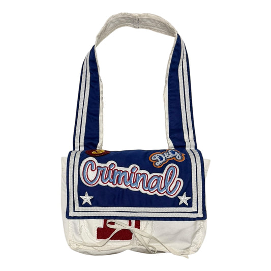 D&G Spring Summer 2002 “Criminal” Patch Shoulder Bag