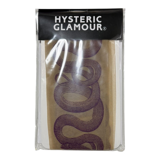 HYSTERIC GLAMOUR Snake Loop Printed Tights