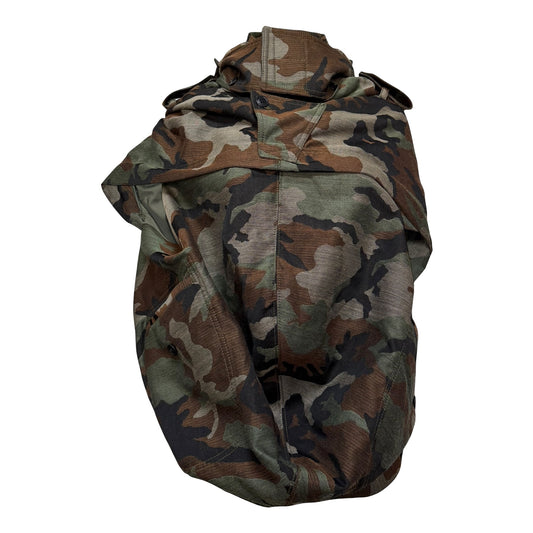 JUNYA WATANABE Fall Winter 2010 Camouflage Hooded Military Poncho
