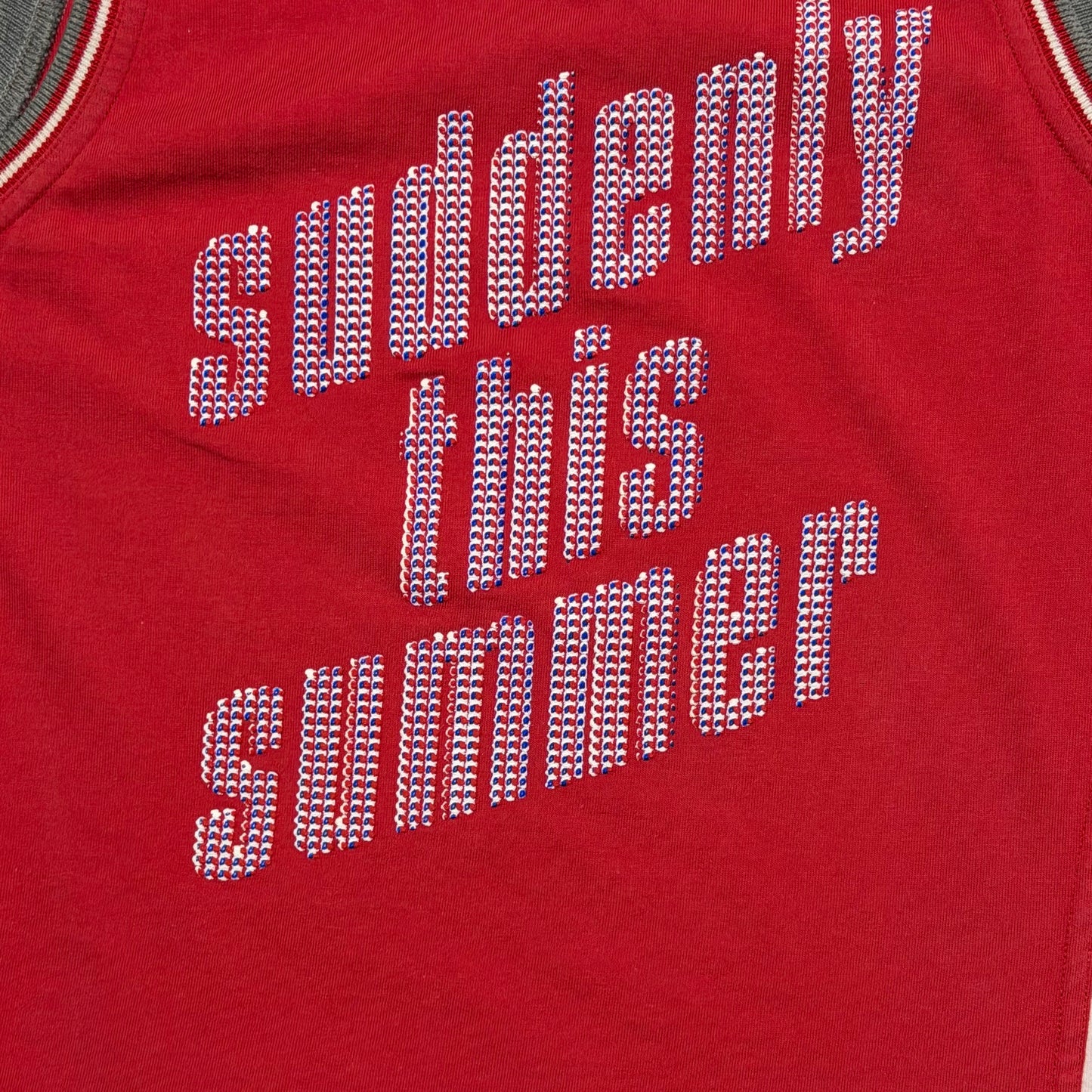 D&G Vintage “Suddenly This Summer” Graphic Logo Tank Top