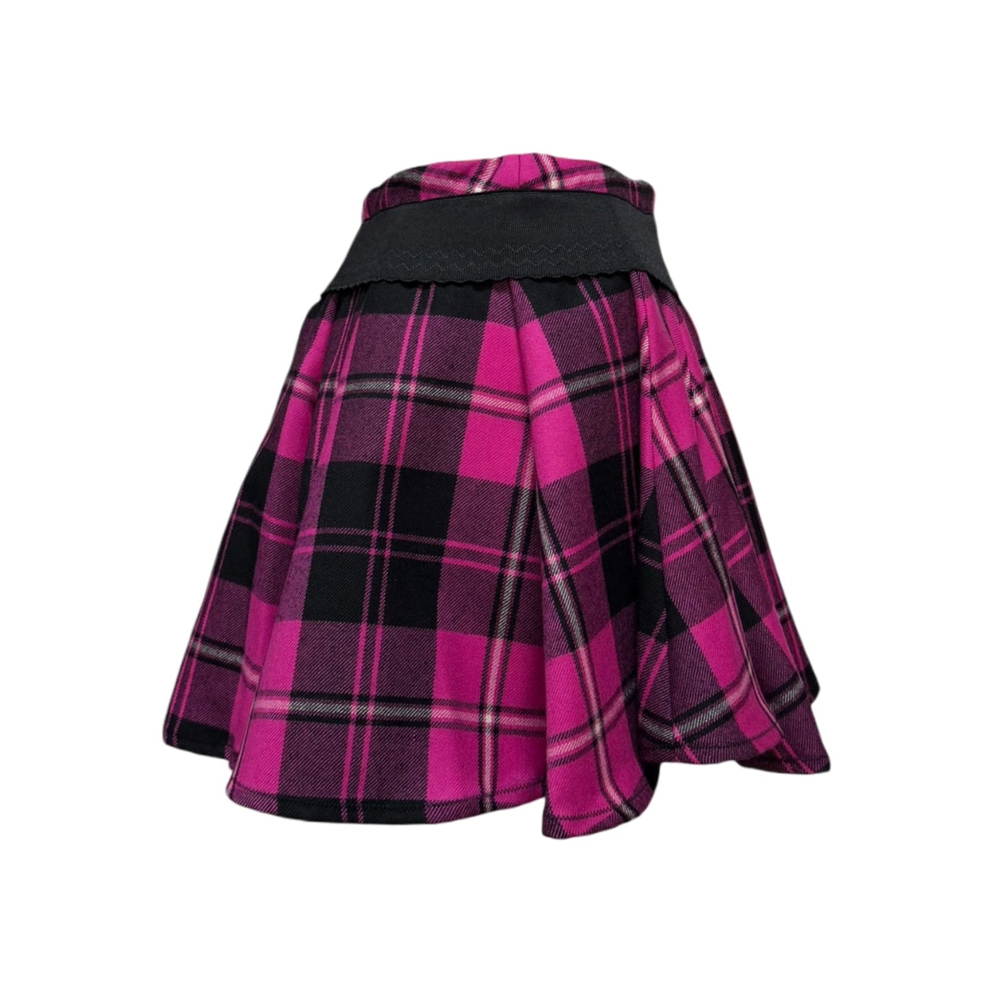 D&G Fall Winter 2003 Tartan Flared Mini Skirt