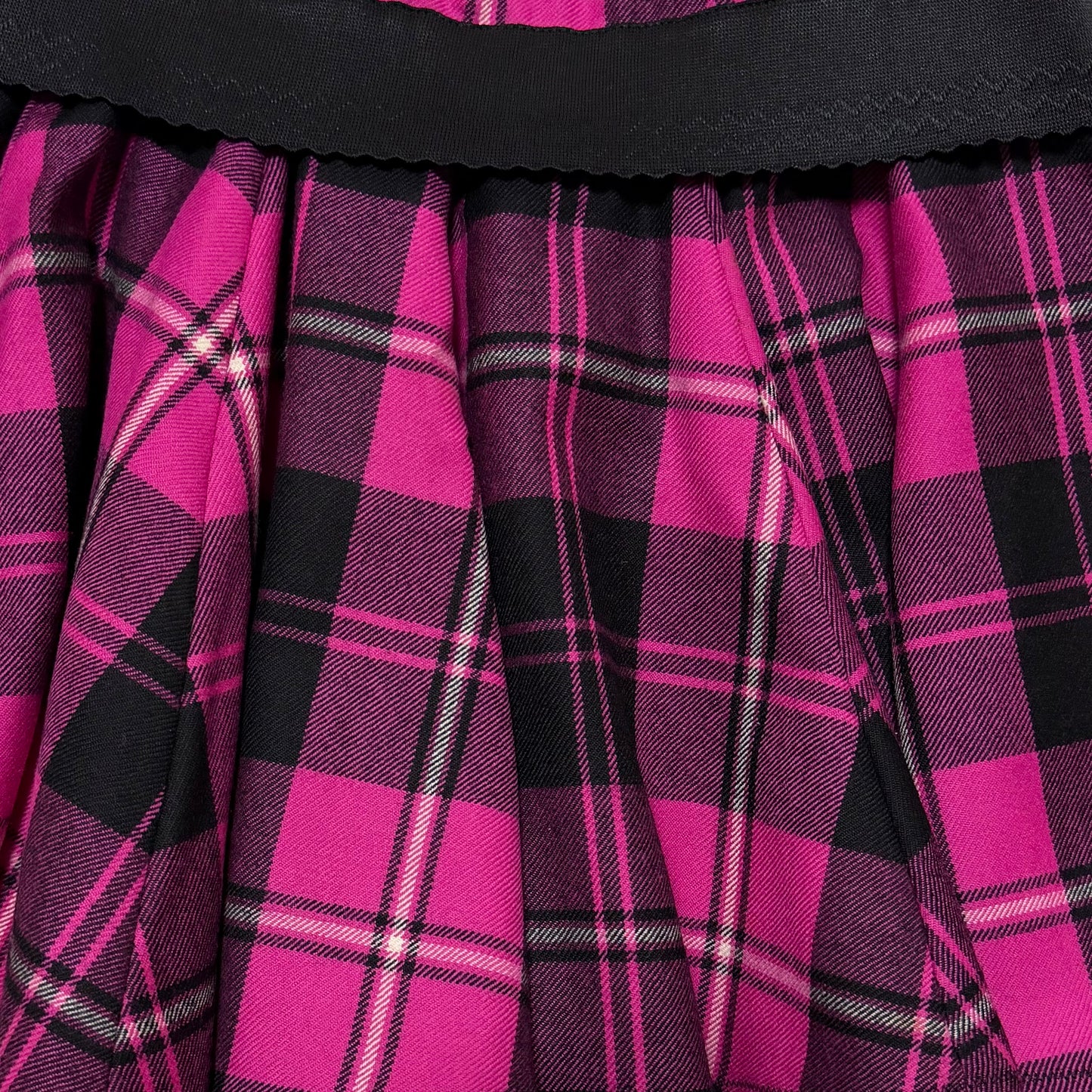 D&G Fall Winter 2003 Tartan Flared Mini Skirt