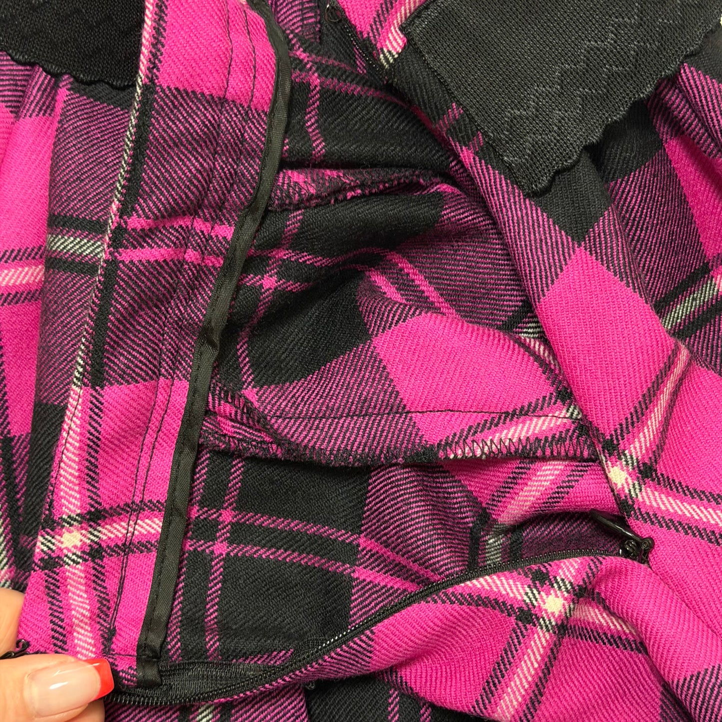 D&G Fall Winter 2003 Tartan Flared Mini Skirt