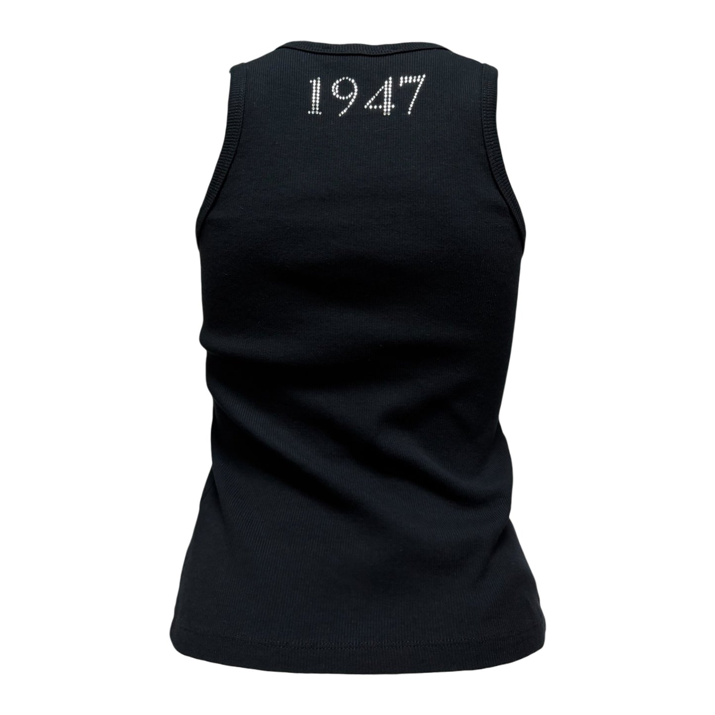 CHRISTIAN DIOR Fall Winter 2003 "J'ADORE DIOR" Rhinestone Logo Tank Top