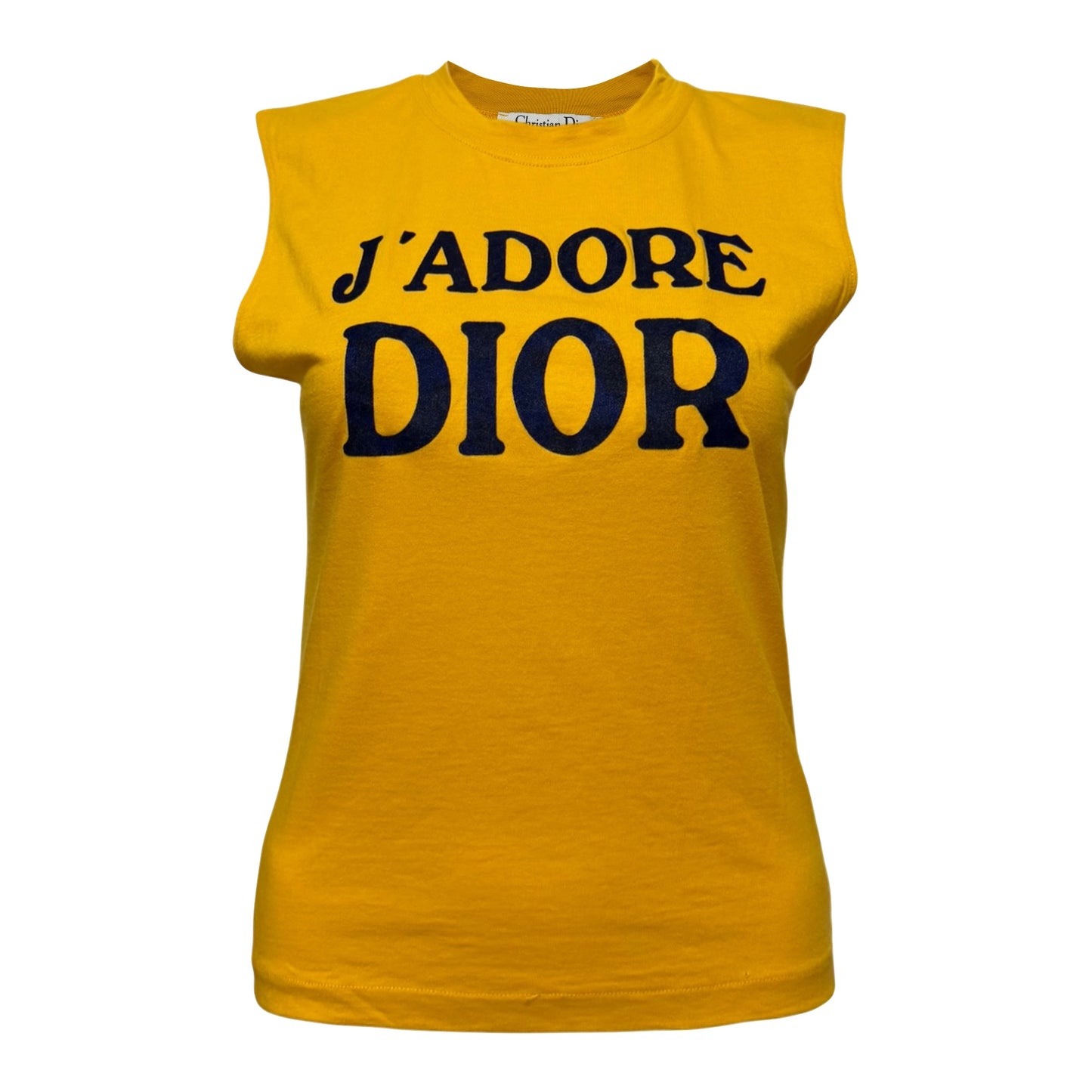 CHRISTIAN DIOR Fall Winter 2001 "J'ADORE DIOR" Tank Top