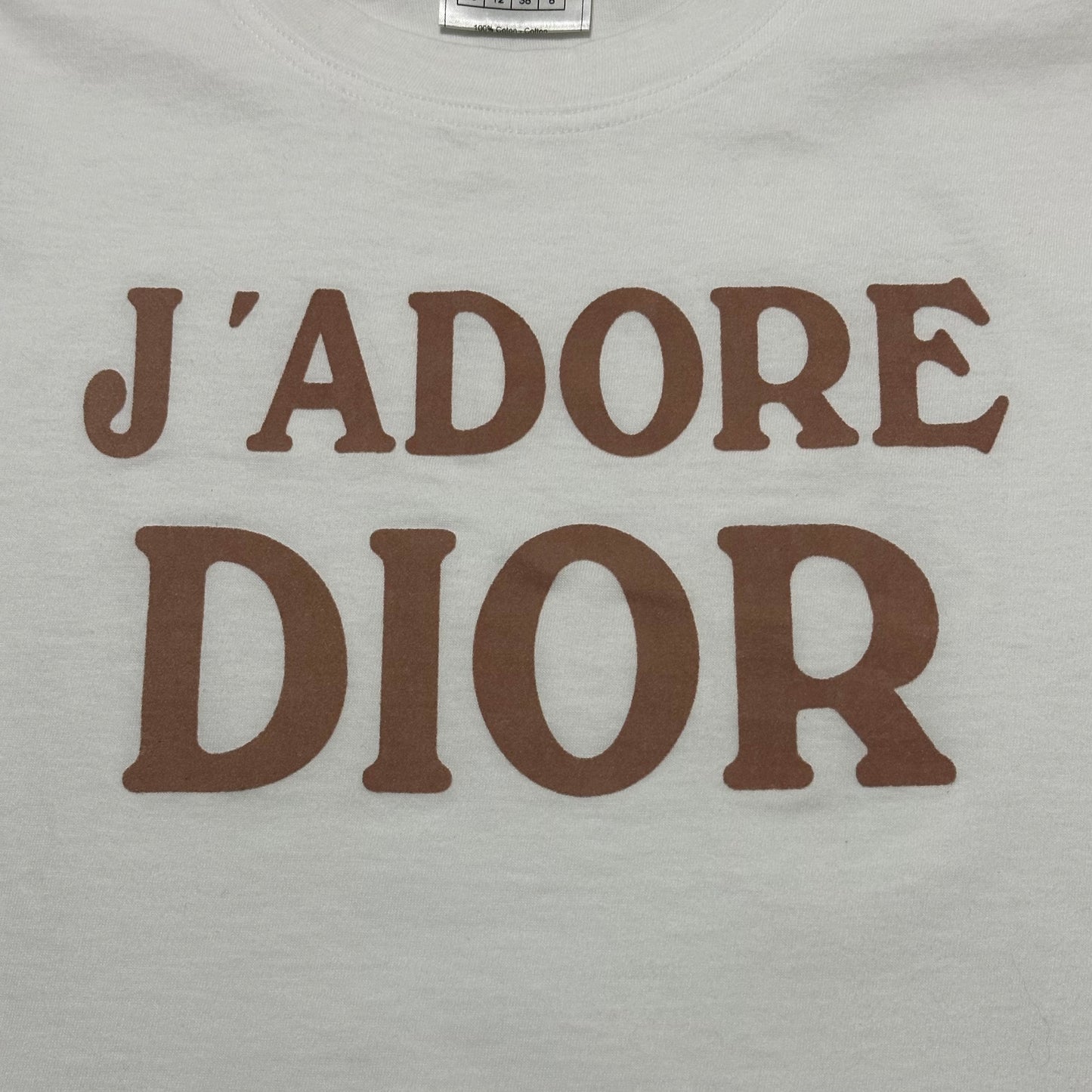 CHRISTIAN DIOR Spring Summer 2002 "J'ADORE DIOR" Tank Top