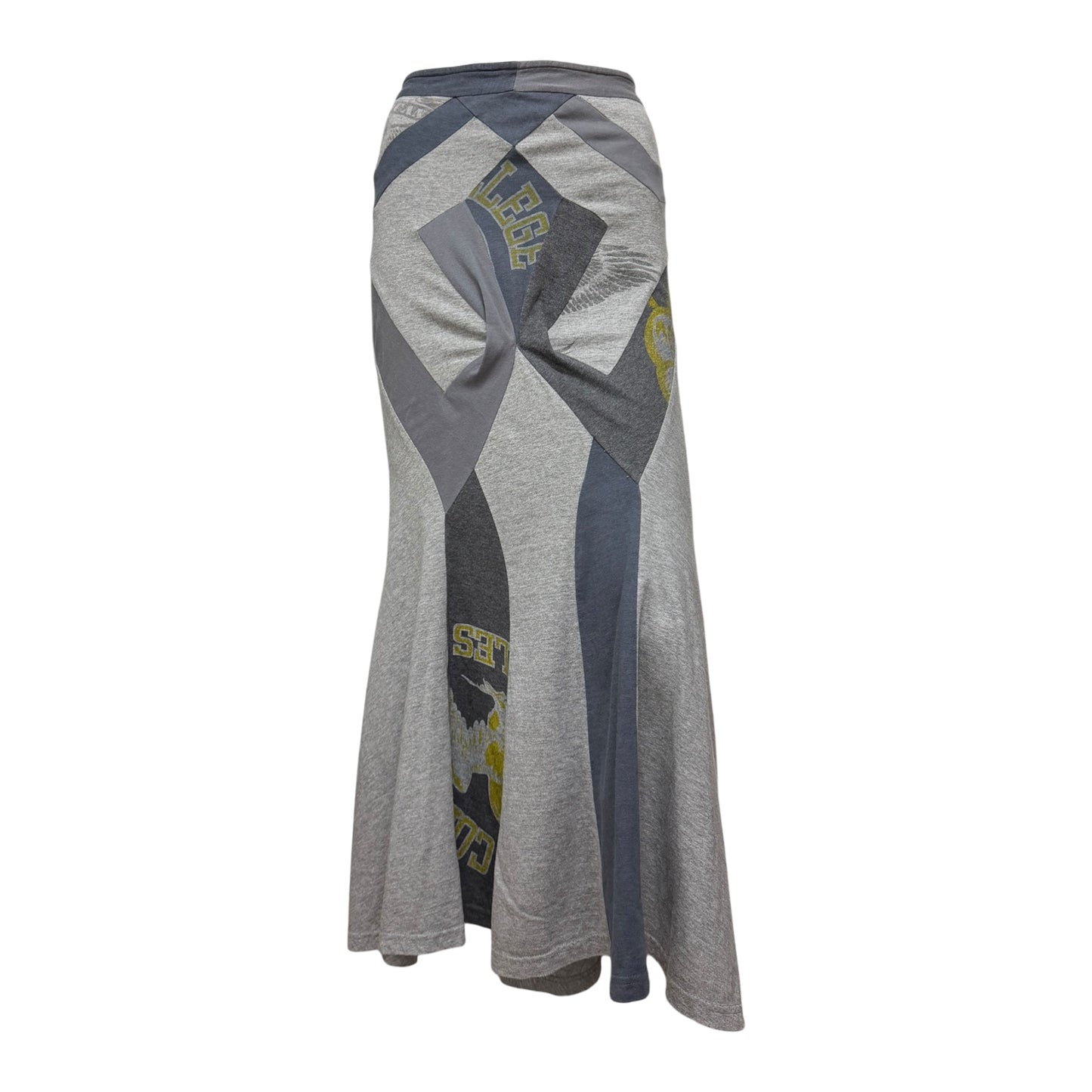 JUNYA WATANABE Spring Summer 2006 Reconstructed Patchwork Maxi Skirt