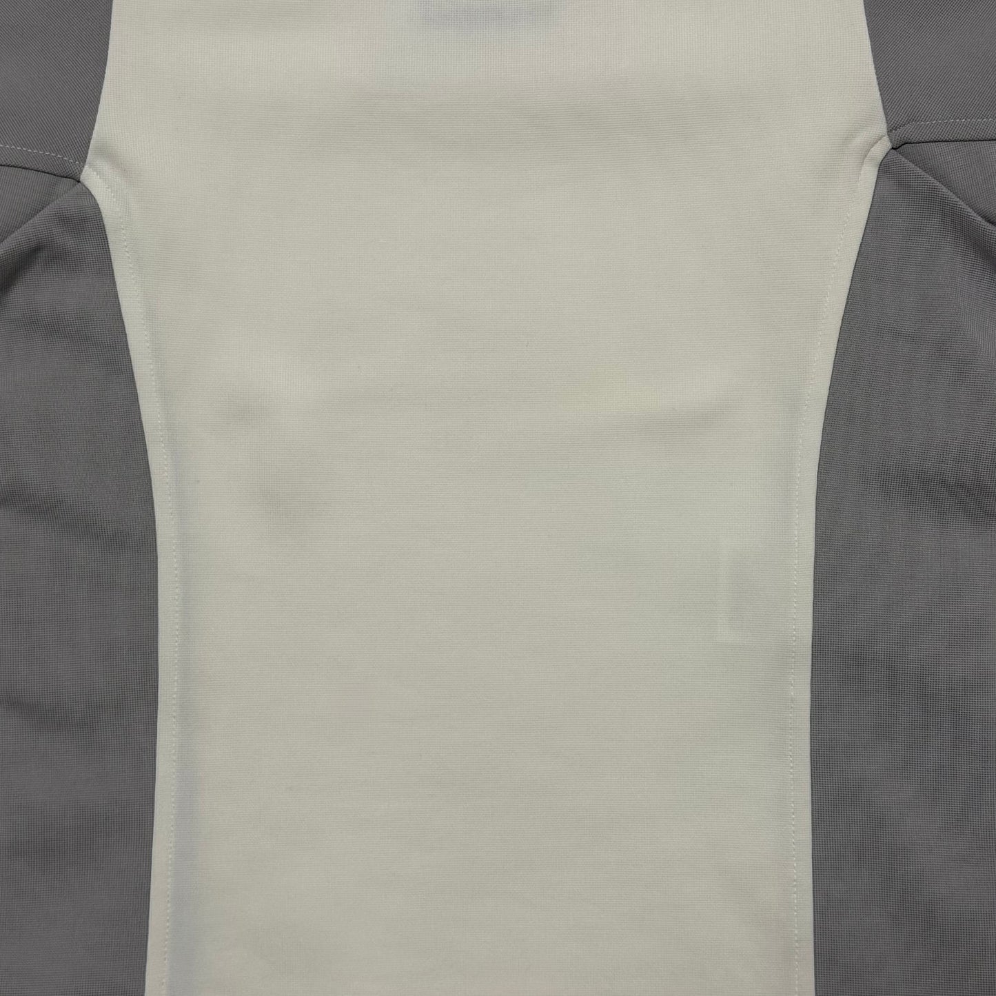 CHANEL Sport Spring Summer 2001 CC Logo Patch Technical Short Sleeve Top