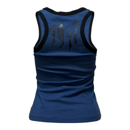CHRISTIAN DIOR Spring Summer 2002 “1947” Gothic Logo Tank Top