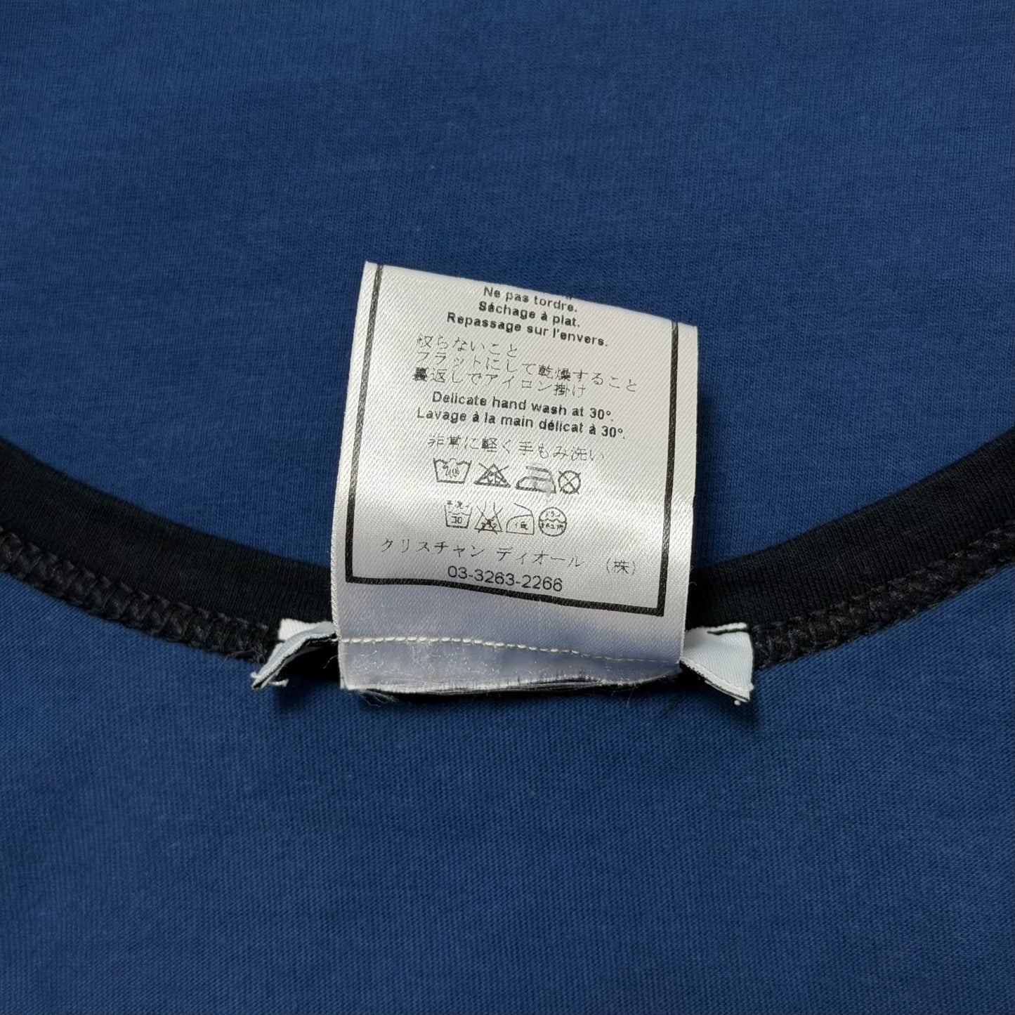 CHRISTIAN DIOR Spring Summer 2002 “1947” Gothic Logo Tank Top