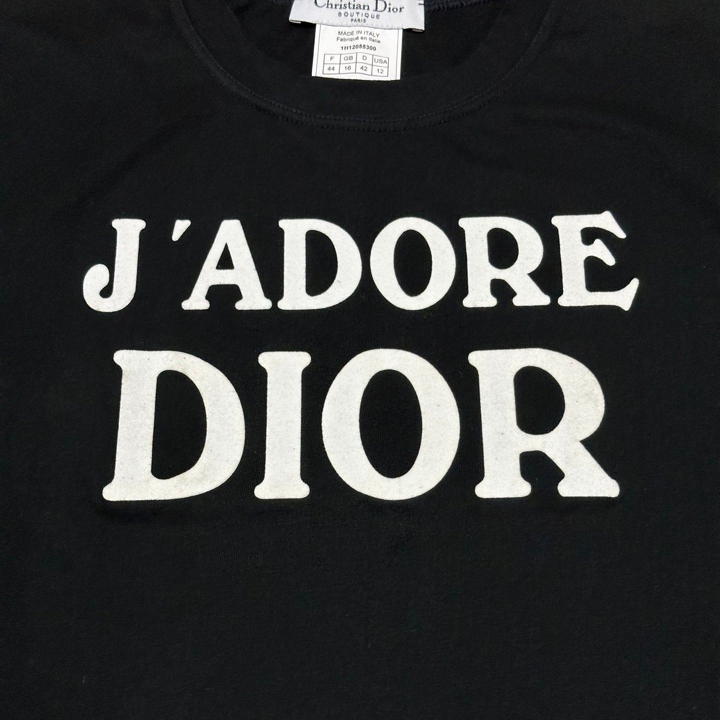 CHRISTIAN DIOR Fall Winter 2001 "J'ADORE DIOR" Tank Top