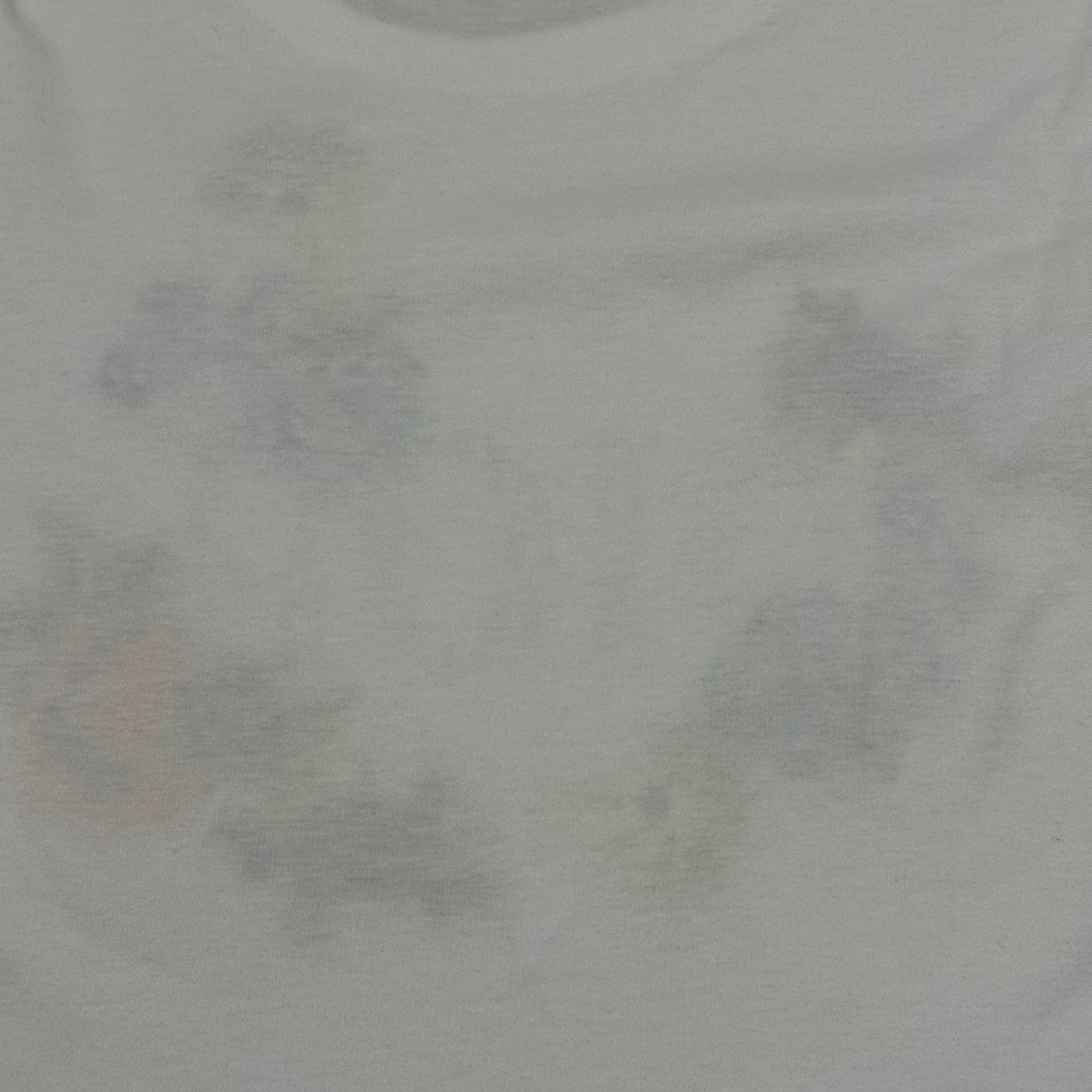 CHRISTIAN DIOR Spring Summer 2005 Diorissimo Floral Embroidered "DIOR" Trotter Logo T-Shirt