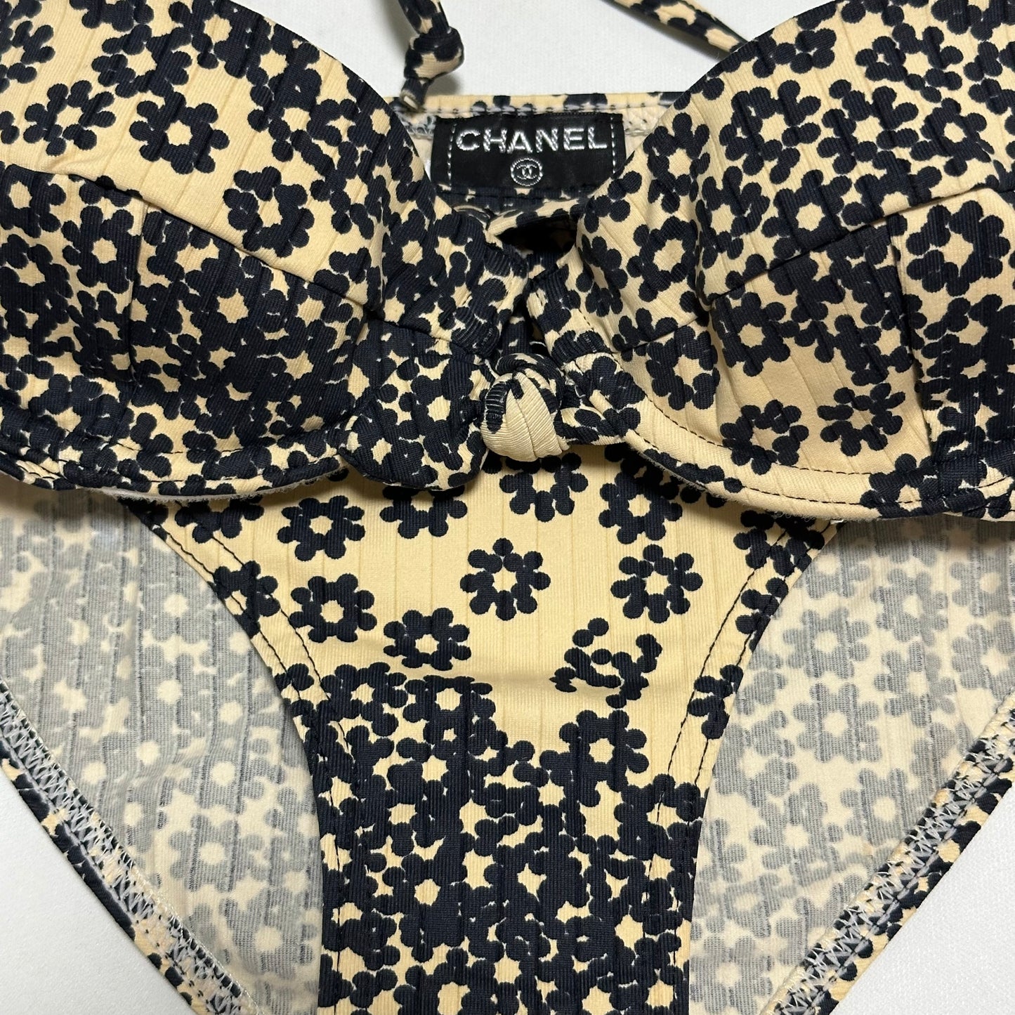 CHANEL 2003 Floral Print Bikini