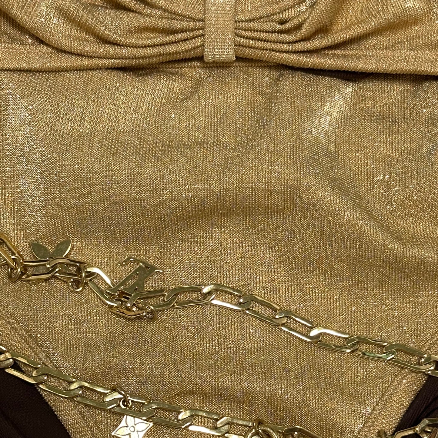 LOUIS VUITTON Spring Summer 2006 Bikini with Gold Charm