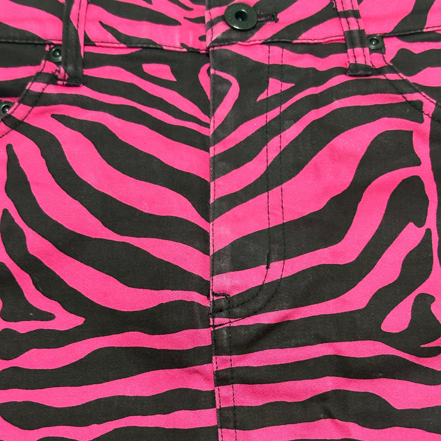 HYSTERICS Zebra Print Mini Skirt