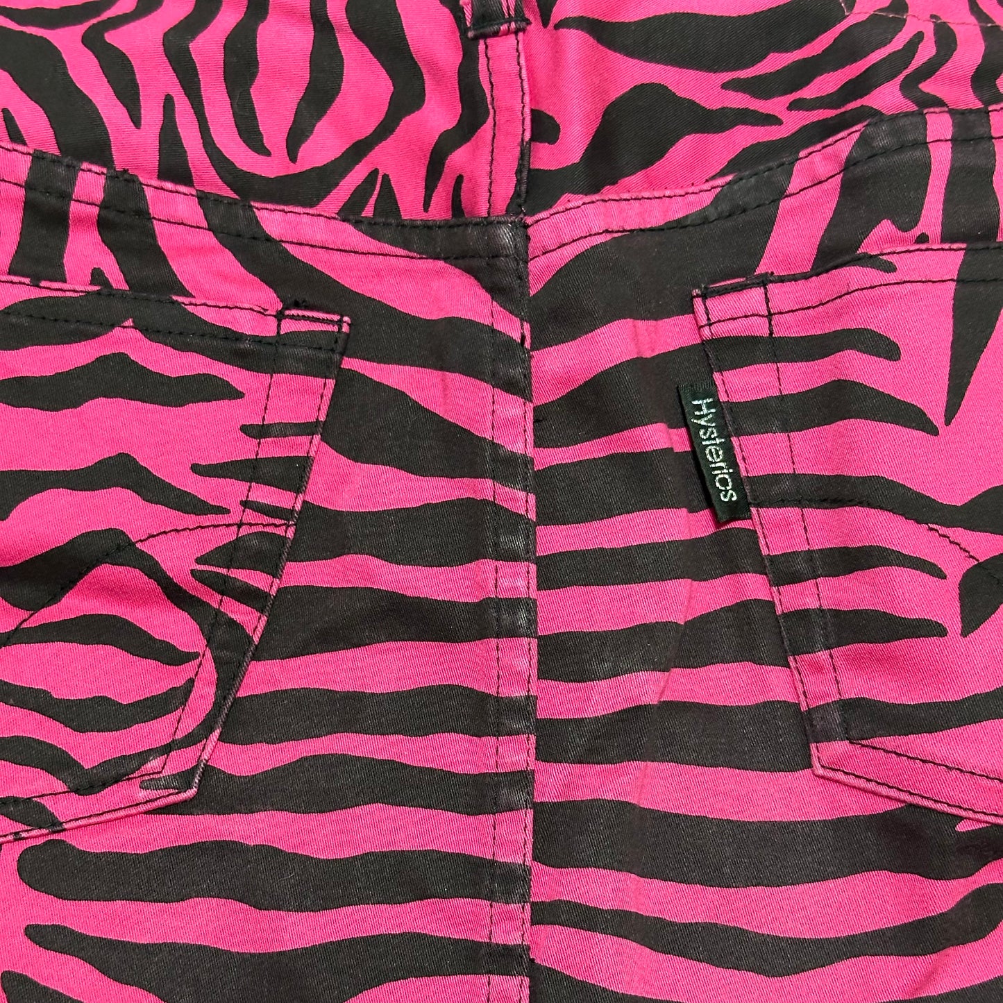 HYSTERICS Zebra Print Mini Skirt