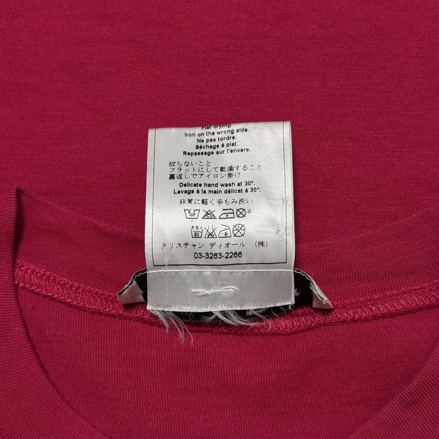 CHRISTIAN DIOR Fall Winter 2002 "J'ADORE DIOR" Tank Top