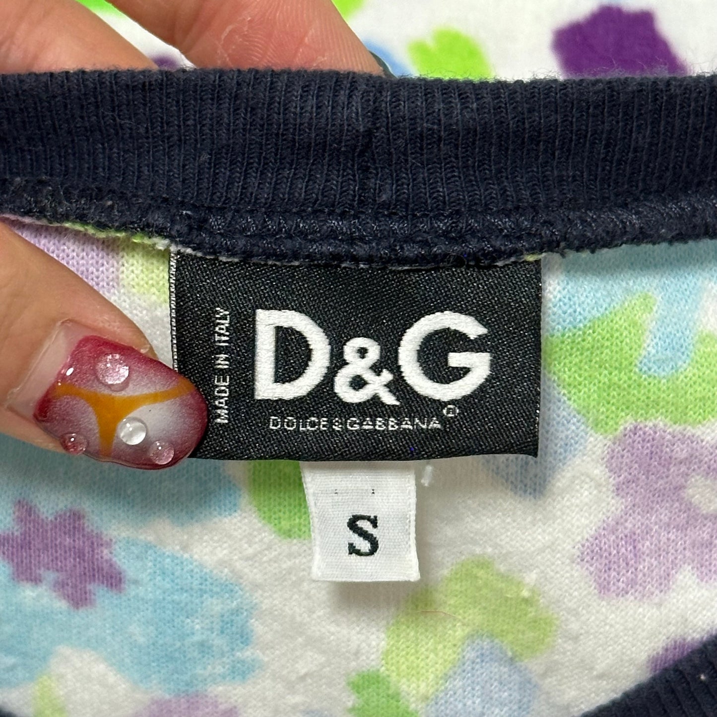 D&G Pile Floral T-Shirt