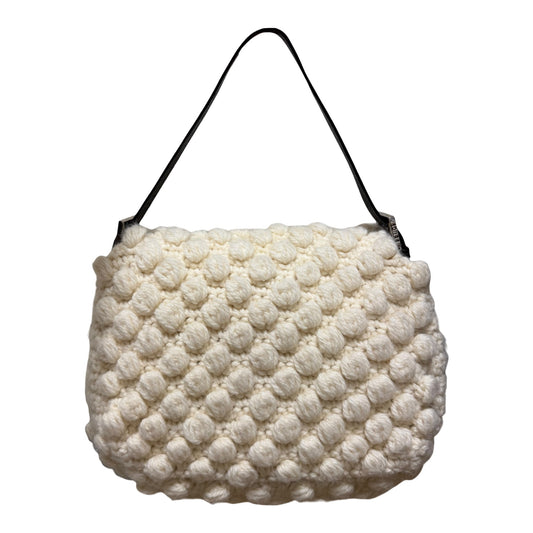 FENDI Fall Winter 1999 Bobble Knit Mamma Baguette Bag