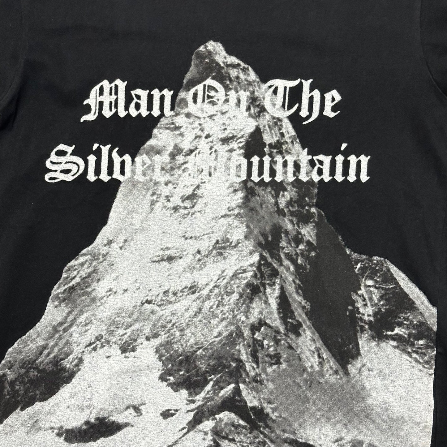 JUNYA WATANABE MAN Spring Summer 2005 "Man On The Silver Mountain" Print T-Shirt
