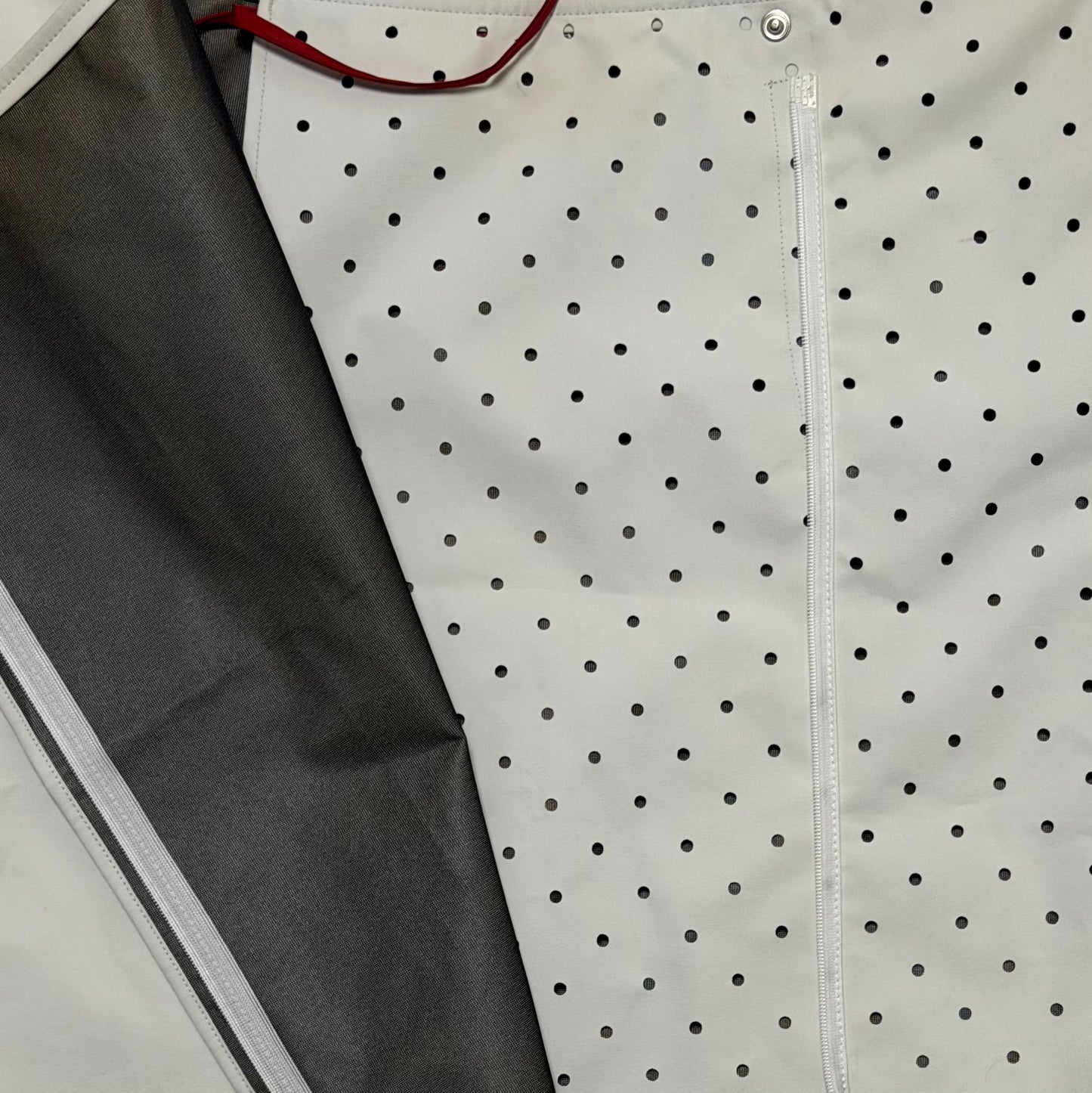 PRADA Sport Spring Summer 1999 Perforated Nylon Wrap Skirt