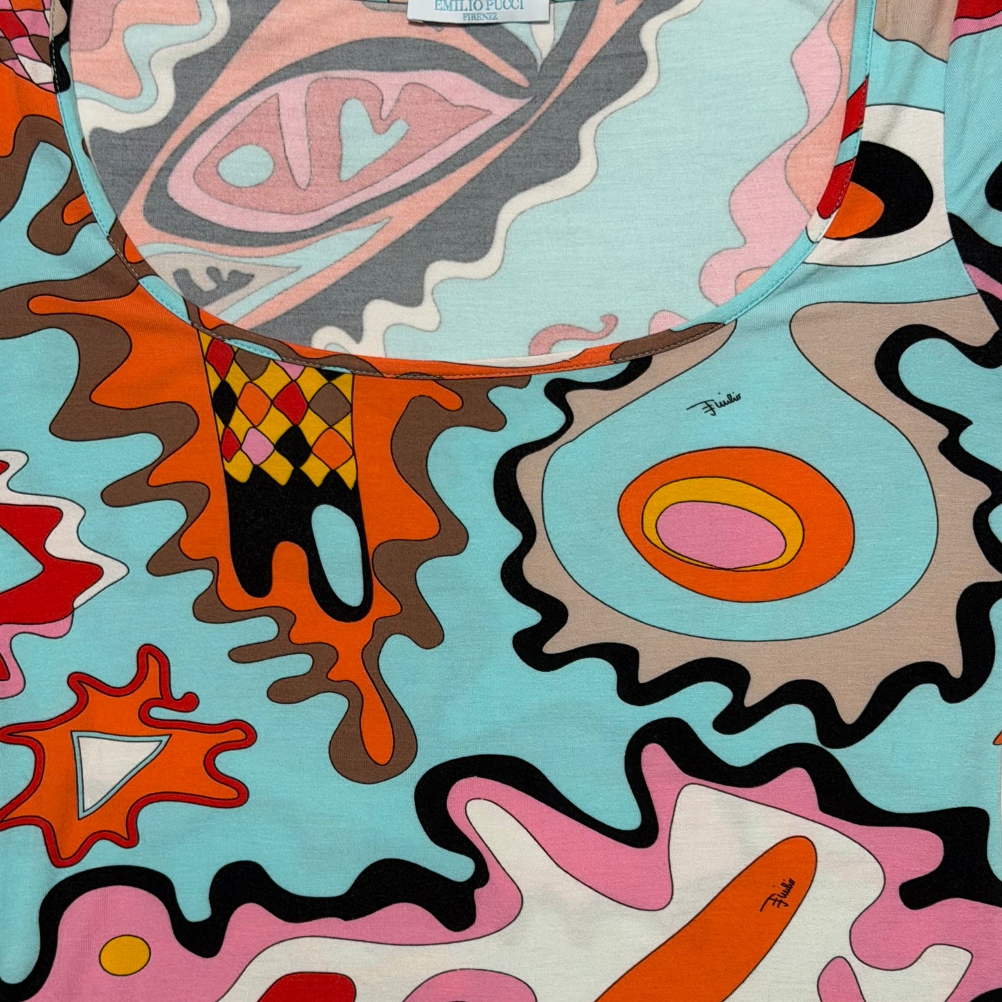 EMILIO PUCCI Spring Summer 2005 Printed T-Shirt