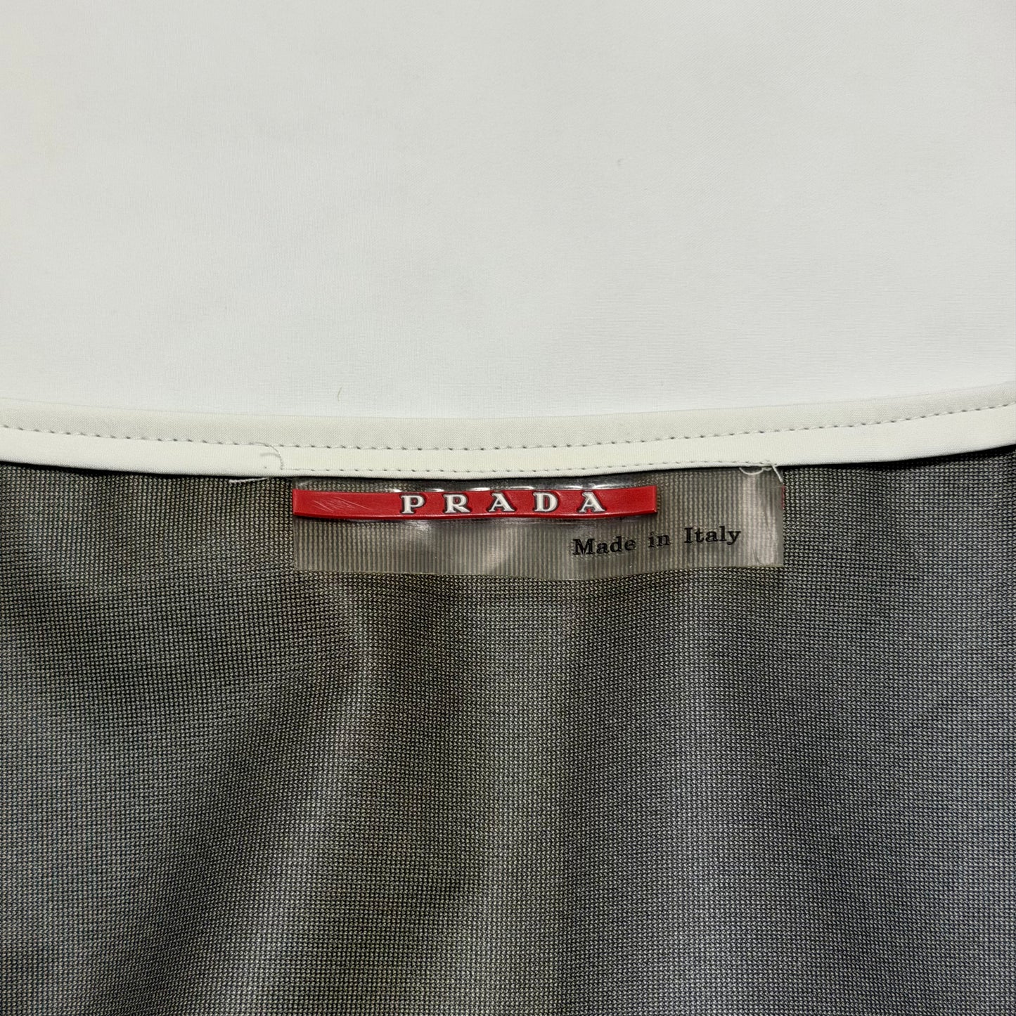 PRADA Sport Spring Summer 1999 Perforated Nylon Wrap Skirt