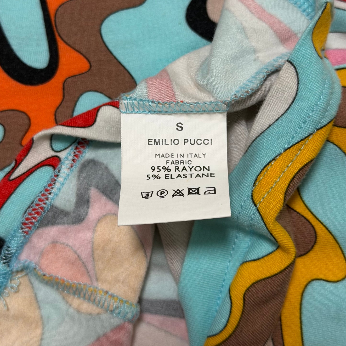 EMILIO PUCCI Spring Summer 2005 Printed T-Shirt