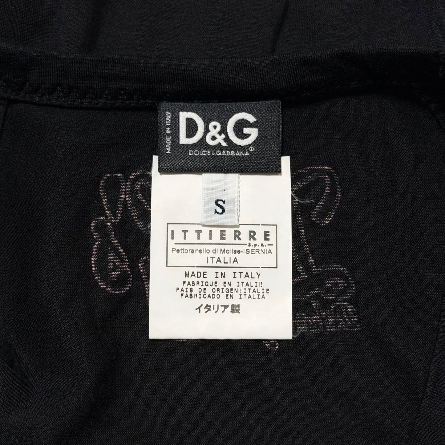 D&G Vintage “il piacere è il mio mestiere 69” Halter Neck Tank Top